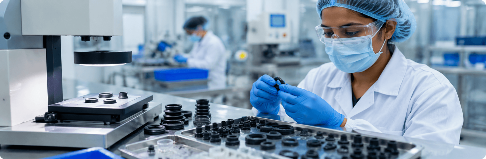 Ensuring Reliability in Medical Rubber Components Through Process Control